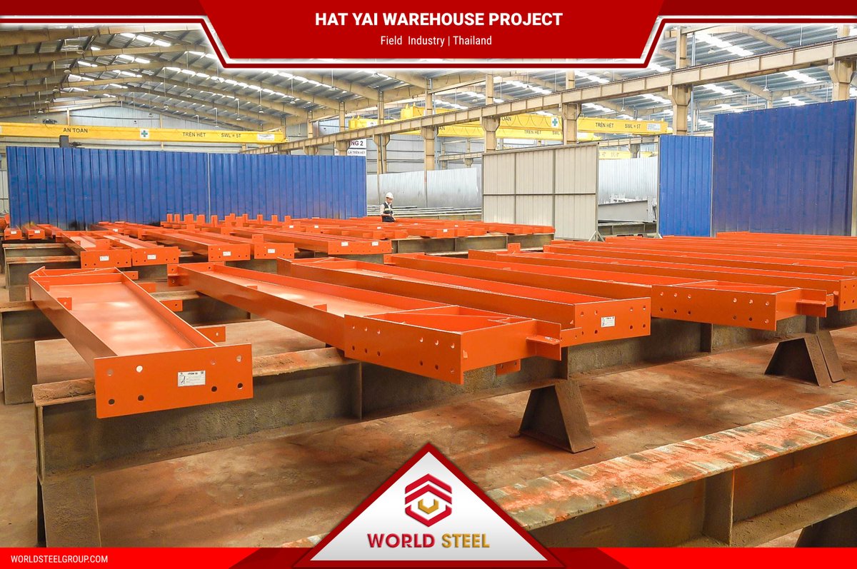 WorldSteelMM's tweet image. 🌟🌟In May 2020, WorldSteel Group finished a project to export steel structures to Thailand called Hat Yai
• Field: Industry
• Nation: Thailand
👉 Details: ow.ly/jZSJ50BpP6d
#WorldSteelGroup #IAS #AC472 #HatYai #PreEngineeredSteelBuildings #SteelStructure #MetalBuildings