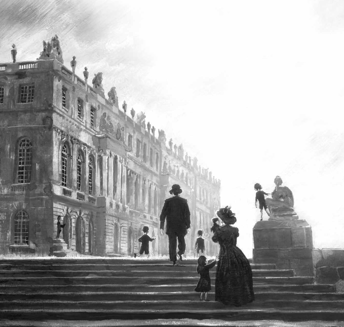 humanoidsinc's tweet photo. "We arrived one morning, after a long trip from Paris. Our horse-drawn carriage, weighed down by all the luggage..."
Join one family as it gets lost in the opulent yesteryear of France. #Versailles: My Father's Palace, out 9/22 from #LifeDrawn https://t.co/wCczo9jGh4 https://t.co/ga24hEOvtk