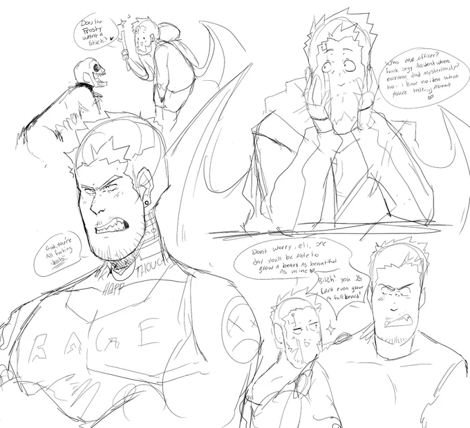 Demon boi doodles (maybe a thread) 