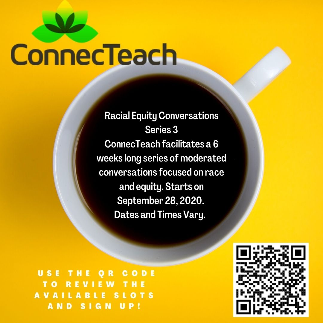 mrpaceneely's tweet photo. We often try to oversimplify the complexities related to the social construct of race in America. If you're sick of the perpetual state of division and tumult you see, then join US. Take your seat at the #ConnecTeach table. Engage with us in civil discourse.
#justice #equity https://t.co/WMHnXo2jYR