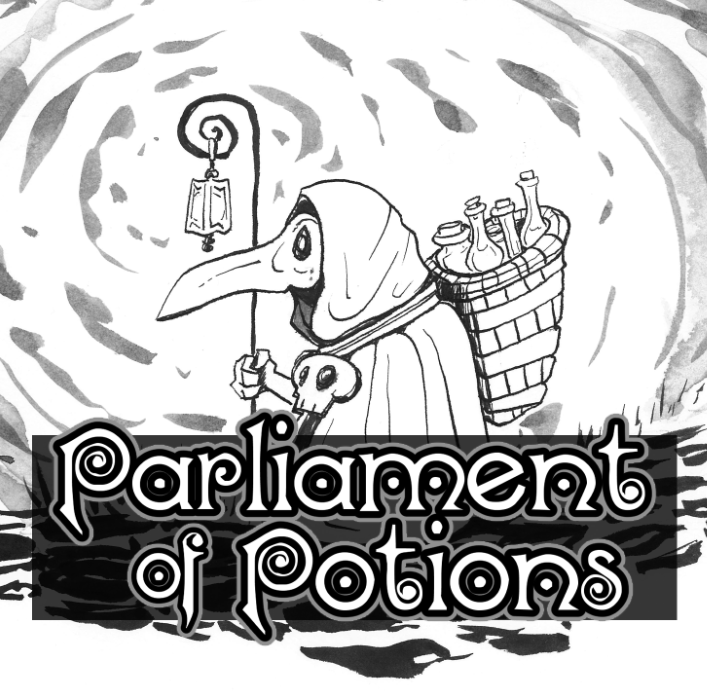 So... @somedaylily and I did a thing

Be a witch, form a coven, make perfectly potent potions and trade them!
Submitted to the #WitchJam

lily-niehaus.itch.io/parliament-of-…