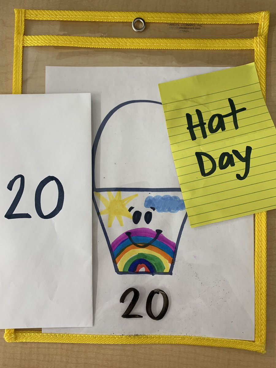 MissScottFHE's tweet photo. We did it again! It’s day 10 of school and we earned another reward already! Since we are virtual we get to wear our hats! We have to be a little more creative with our rewards with being online learners. But we still are a classroom family that works together! https://t.co/t4Kk2Ghih3