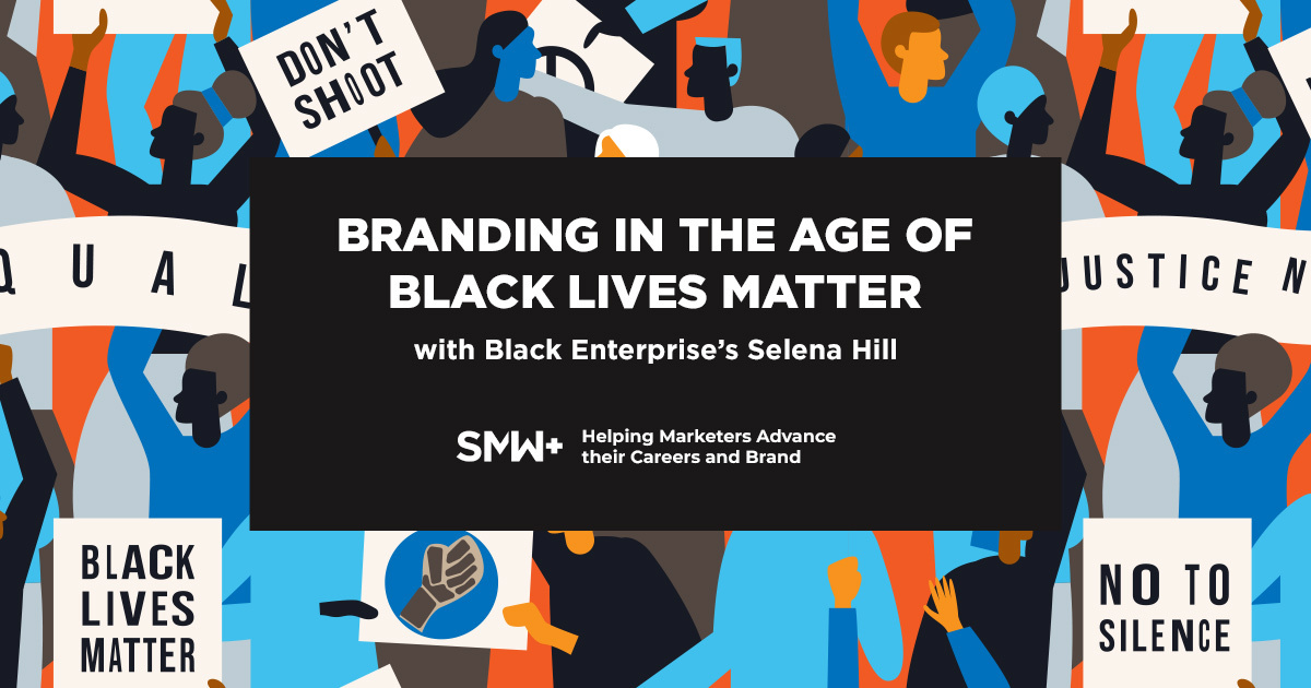 MsSelenaHill's tweet photo. Happy to announced that I’ve partnered with @socialmediaweek to host a content series on @smwplus titled “Branding in the Age of Black Lives Matter" where I speak w/marketing experts & corporate leaders about communicating and engaging with diverse audiences aligned with BLM. https://t.co/PcspdT0Eut