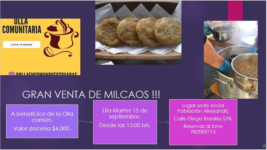 FabianMota135's tweet photo. Mañana a contar de las 15 hrs...si puedes ayudarnos por favor contactenos. Evento a benéficio de la olla en común para poder seguir adelante. Por favor dar RT gracias. #PuertoMontt #puertovaras #COVID19 #ollacomunptovaras #milcaos https://t.co/ZSDGnMupnQ