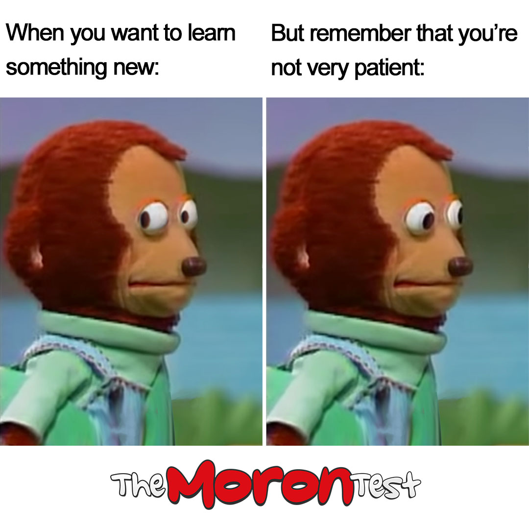 themorontest's tweet photo. Sep 15 is #OnlineLearningDay.
Don't be lazy. Download the game.
You might just L E A R N that you're a genius.
https://t.co/9aJkhCphsw #TheMoronTest https://t.co/X2lhdiEQq9