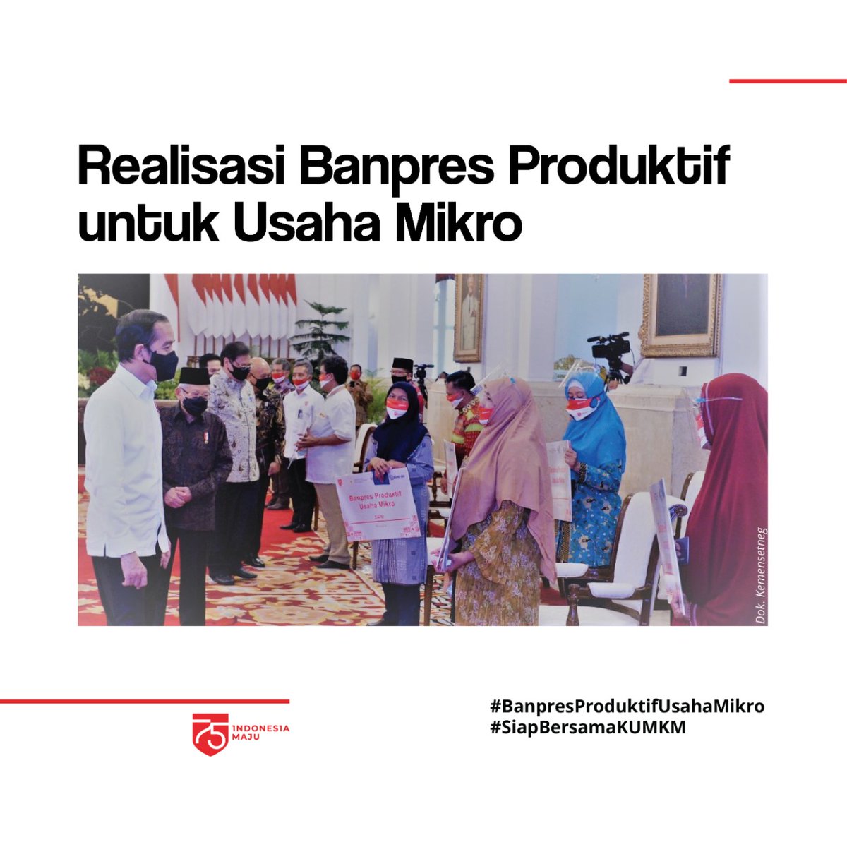 kemenkop_'s tweet photo. Total Banpres Produktif untuk Usaha Mikro yang telah disalurkan sejak diluncurkan pada 24 Agustus 2020 telah mencapai lebih dari Rp13 triliun atau 61% dari target penyaluran di tahap awal.

#SiapBersamaKUMKM
#KemenkopUKM
#BanpresProduktifUsahaMikro https://t.co/gVpt2dYYye