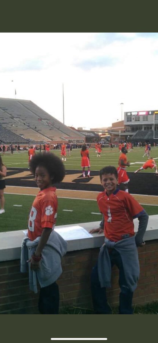 LanndenZanders3's tweet photo. First ever Clemson game I got to watch and my first start as a Clemson tiger all at Wake Forest. God always has a plan 💜 https://t.co/m7EhRKpOEM