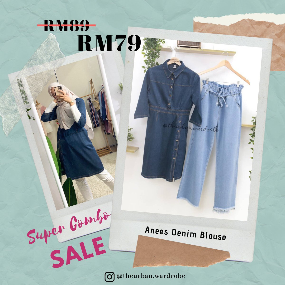_urbanwardrobe's tweet photo. Bukan jimat seringgit dua tapi rm10?! 😍 #combosale https://t.co/4QvaEQ7IOs