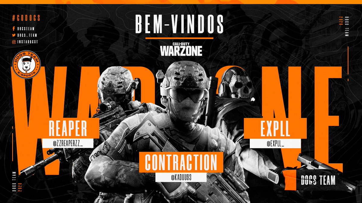 DOGS_TEAM's tweet photo. É bala para todos os lados!!
O @DOGS_TEAM chega no Warzone daquele jeito!!
Sejam bem-vindos:
REAPER - @zZReaperZz_
EXPLL - @Expll_
CONTRACTION - @Kaduu93
#GoDOGS #Cachorroes https://t.co/2T5diXBoON