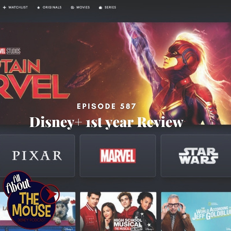 AATMCentral's tweet photo. On this week's episode of the @AATMCentral podcast, I'm joined by a panel of guests to talk about highlights from the first year of Disney+. Download the show today from iTunes and everywhere else podcasts are available or direct from the site at https://t.co/bFVC1w2svX. #aatm https://t.co/Nwwx9VsNPz