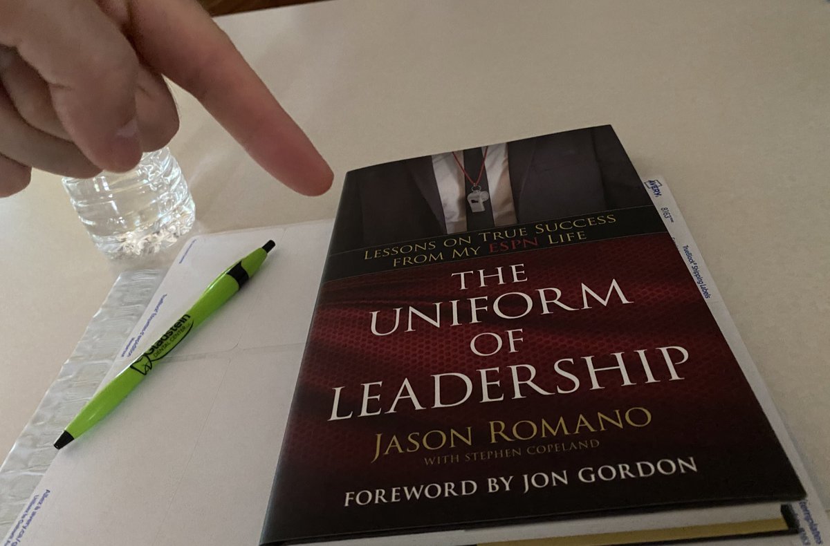 JasonRomano's tweet photo. Giving away a FREE autographed copy of my new book “The Uniform of Leadership.”
Simply RT this and comment with your city and state. We’ll choose a random winner later this week.
(Winner will be notified via DM)
Oh and order another copy too! 👇
https://t.co/CVEHRN53tc https://t.co/ZUfDthNl5r