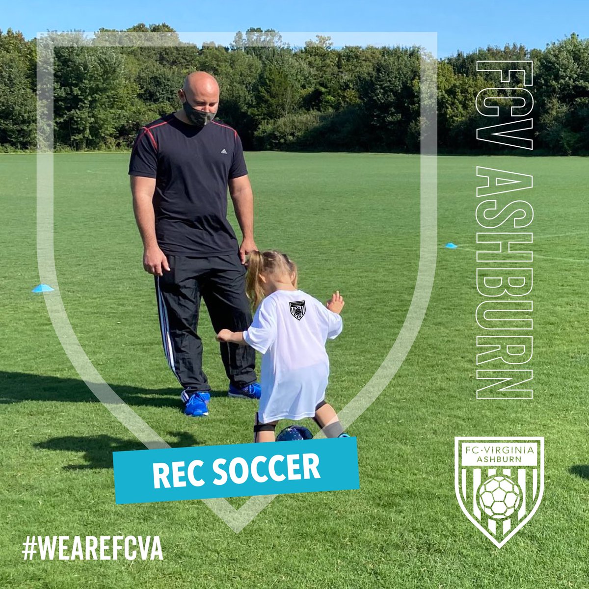 WeareFCVR's tweet photo. An incredible start to our #FCVAshburn Discover Soccer. Learning the surfaces of the feet essential for skill development through our parent &amp; child program. To learn more about #FCVA #rec programs please visit ↪️ https://t.co/TMenTgpK8a https://t.co/o23V53ZRCN