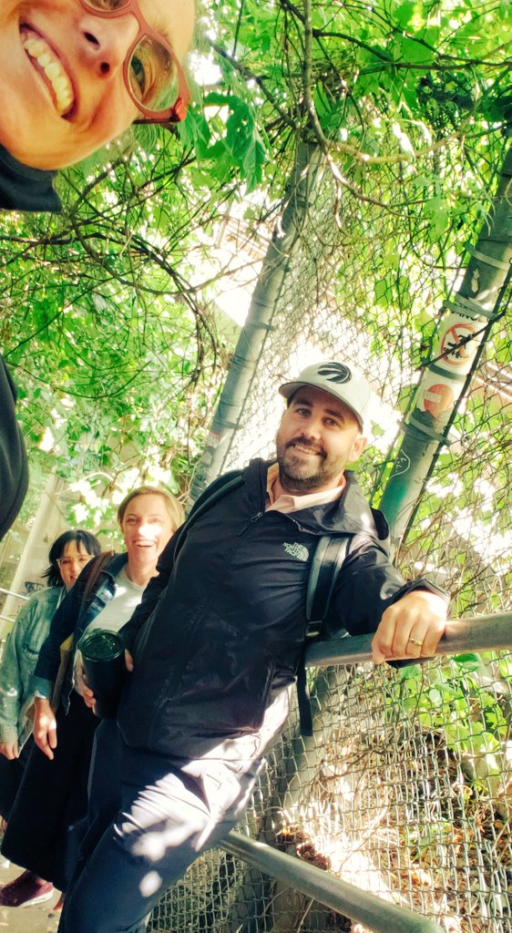 ICEGardner's tweet photo. Exploratory &amp; planning walks continue. The ICE Team is at it again -- searching out primo public spaces to share with our students. Hoping to ignite their love of the city's ravines, creeks and hidden spaces #yorklearns #icewrites @aitkenhead13 @trossteaches @ICEThornton15 https://t.co/EcdltLarpX