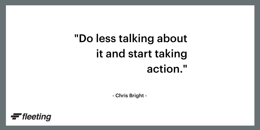 What are you going to take action on toady? 💪🏾 

🚛 #DriveFleeting #MotivationalMonday #Inspirational