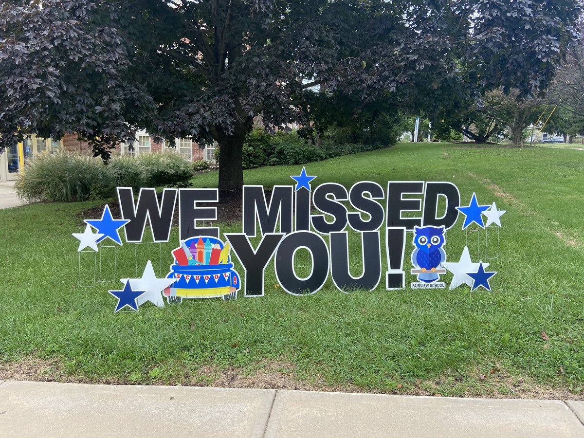 Oh <a href="/MTPSFairview/">Fairview Elementary</a>, how I’ve missed you too! 💙🦉🤍