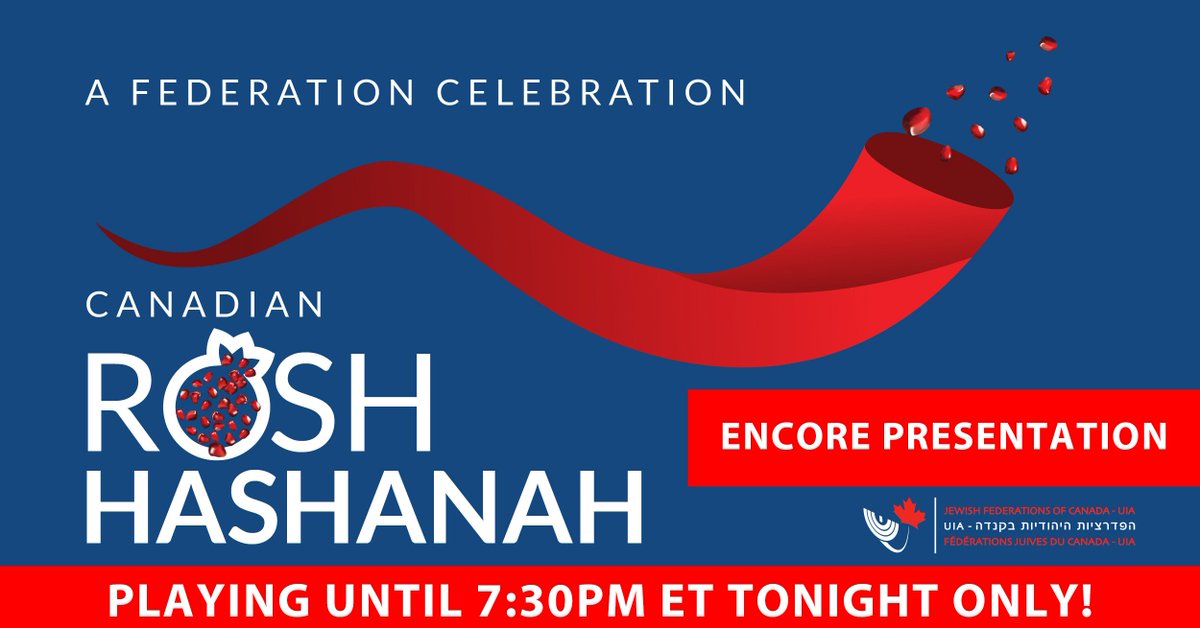 Jewish Federations of Canada - UIA tweet media