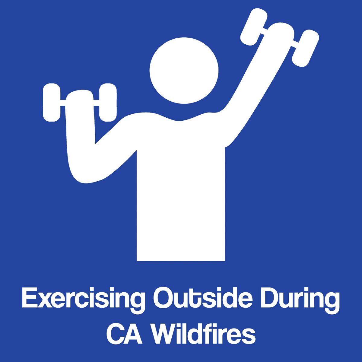 PWCF1's tweet photo. Read up on precautions and tips that you should consider if you plan on exercising outside during the California wildfires. https://t.co/6VAlhjiXbb https://t.co/dTUG8gslyM