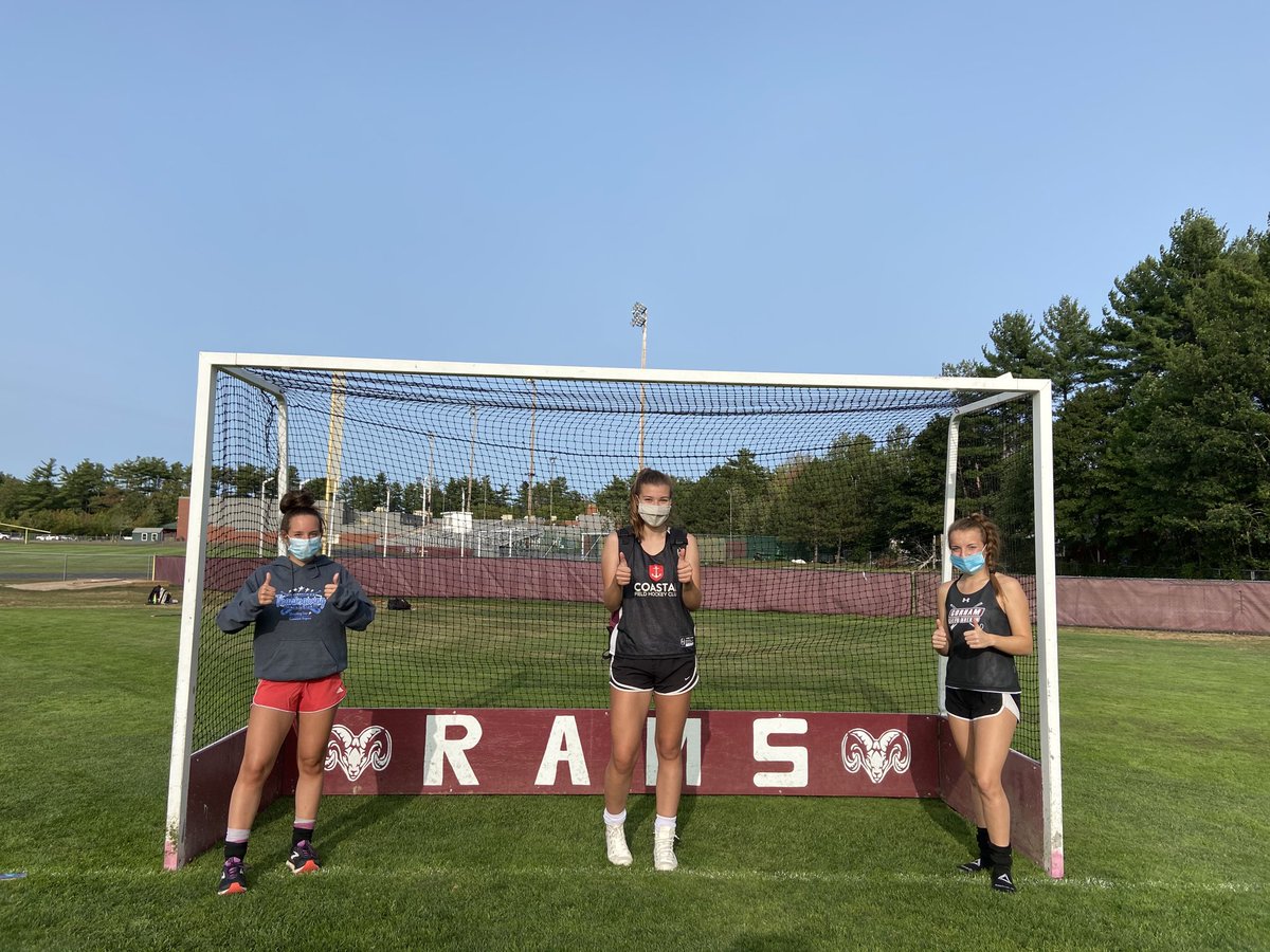 Day 1 DONE!! So proud of these young ladies. #gorams #NFHDay2020 #WhateverItTakes