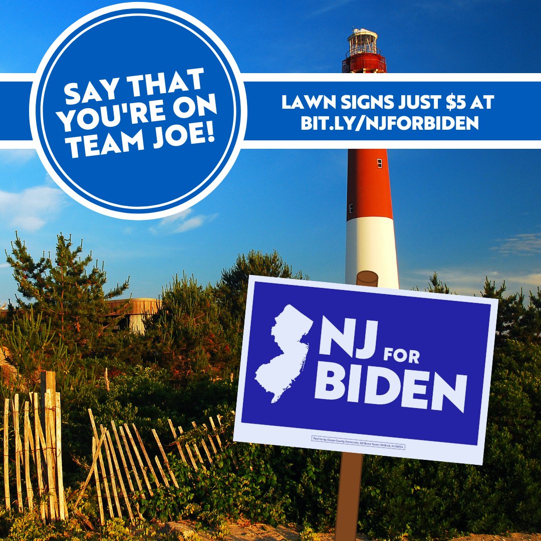 ptbeachprogress's tweet photo. Show your support for our next #POTUS @JoeBiden with a lawn sign! Signs are just $5 at https://t.co/33tmvIn4mo Pickup locations throughout Ocean County. #Election2020 #NJforBiden #VoteBlueToSaveAmerica https://t.co/0hCnCZTqby