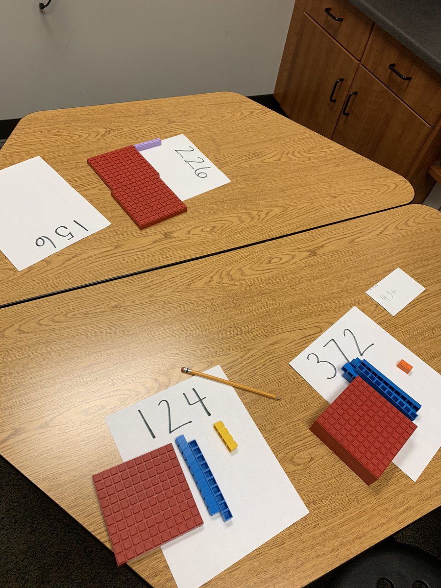 DCSD_missturner's tweet photo. What do we like todo? REVIEW! Today we reviewed place value- a foundational math skill we will build upon in new learning targets this year! Write it , Build It, Say! @epeDCSD #theDublinDifference #multisensorymath https://t.co/fcvacScQOB