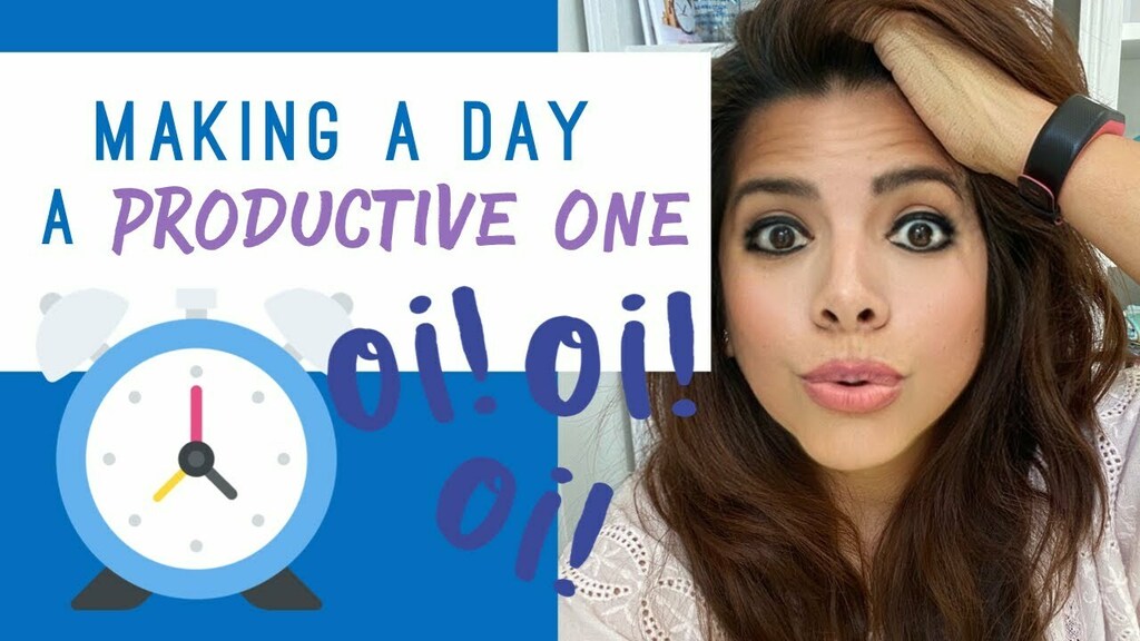 Making a day a productive one