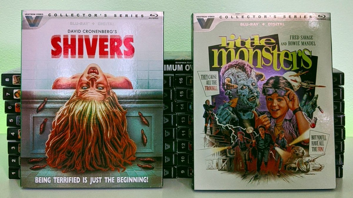 Bloodbath_TV's tweet image. They are beautiful!! Both #Shivers &amp;amp; #LittleMonsters come out tomorrow!

What's the next #VestronVideo release you want to see?