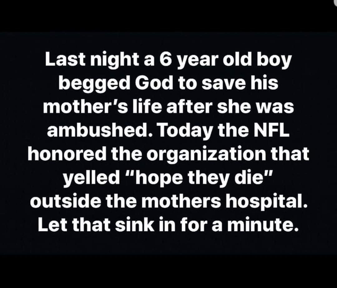 Phoenix28432828's tweet photo. So is this what the @NFL stands for now? https://t.co/3DSbxDqfgN