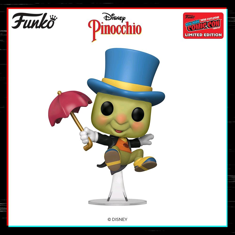 thepopkeep's tweet photo. Funko NYCC 2020 Reveals: Disney's Pinocchio: Jiminy Cricket

#FunkoVirtualCon #Funko #Pop #FunkoPop https://t.co/ISpQV6m8yP