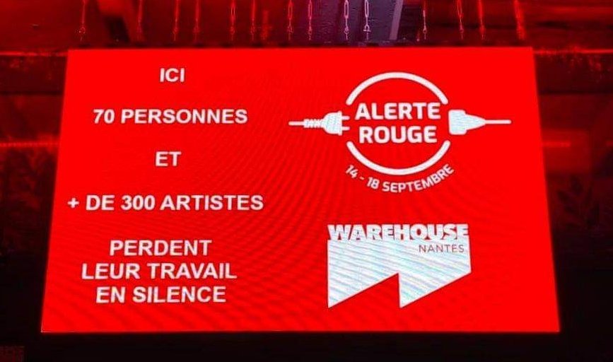 warehousenantes's tweet photo. #ALERTEROUGE 🩸
#WEMAKEEVENTS 🩸
À RETWEETER SVP. 

L’objectif de l’opération ALERTE ROUGE est de « mettre la lumière » sur nos savoir-faire et de sensibiliser le Gouvernement ainsi que les décideurs et élus des territoires au drame économique et social qui s'annonce. #Covid_19 https://t.co/wy8j9WG03o