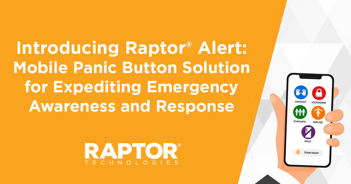 RaptorK12's tweet photo. Mark your calendars for Tuesday, September 22nd at 1 pm CDT: https://t.co/w7bZYBEm51 We will be discussing the increasingly relevant need for schools to quickly and efficiently respond, react, and communicate with staff and #firstresponders.

#AlyssasLaw #schoolsafety https://t.co/20IC560C4F