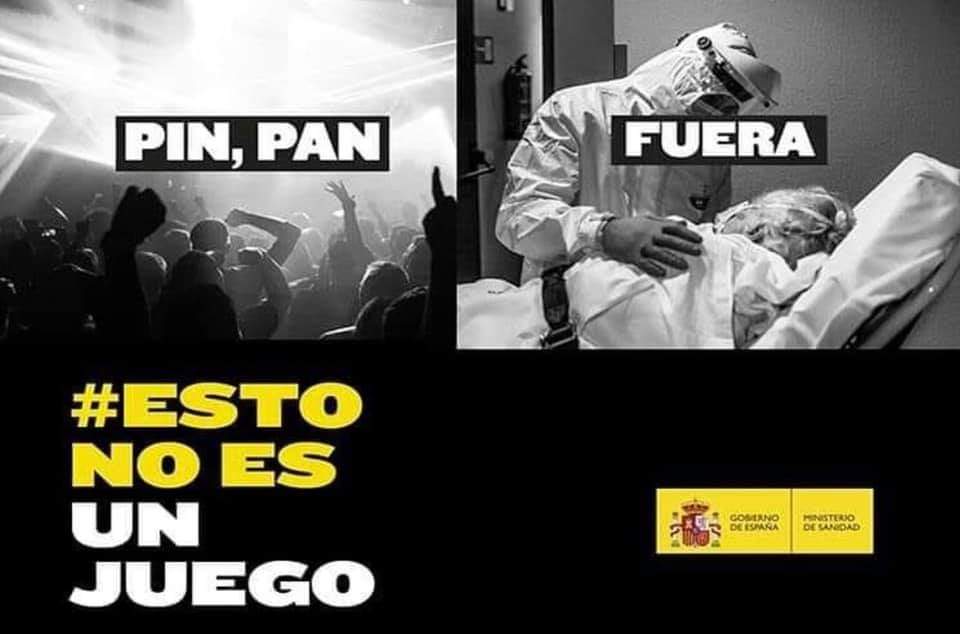 Dj FREAZER (@djfreazer) on Twitter photo Que tipo de broma es esta <a href="/sanidadgob/">Ministerio de Sanidad</a> ?
A parte de no dejar trabajar al sector de la cultura y los eventos musicales (entre otros) nos culpáis de ingresos y muertes en esta campaña.
Esto es INACEPTABLE, BASTA YA DE CRIMINALIZARNOS !!!
<a href="/PabloIglesias/">Pablo Iglesias 🔻{R}</a> <a href="/sanchezcastejon/">Pedro Sánchez</a> Que tipo de broma es esta <a href="/sanidadgob/">Ministerio de Sanidad</a> ?
A parte de no dejar trabajar al sector de la cultura y los eventos musicales (entre otros) nos culpáis de ingresos y muertes en esta campaña.
Esto es INACEPTABLE, BASTA YA DE CRIMINALIZARNOS !!!
<a href="/PabloIglesias/">Pablo Iglesias 🔻{R}</a> <a href="/sanchezcastejon/">Pedro Sánchez</a>