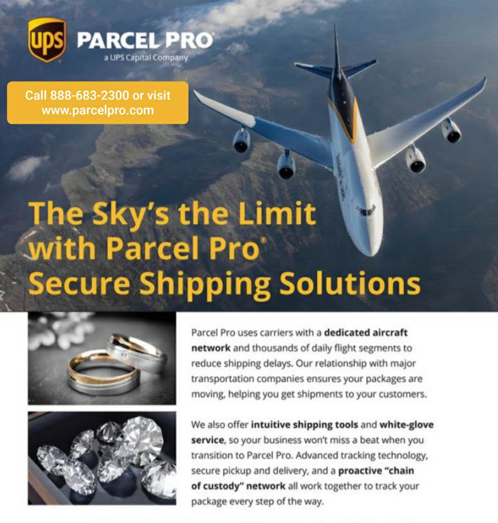 Marc_Bachman106's tweet photo. Parcel Pro - A UPS Capital Company 
Providing insured shipping &amp; financial solutions to the Jewelry &amp; Watch industry.
+ Jewelers Block Policies 
https://t.co/6dIiZ4QSJb https://t.co/KY8razREnr