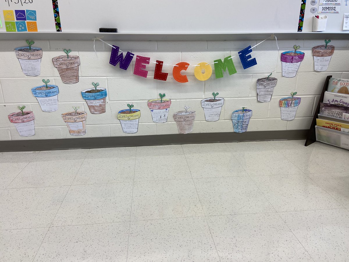 We have lots of hopes and dreams this school year 🥰 Can’t wait to watch them grow! #rvilleproud