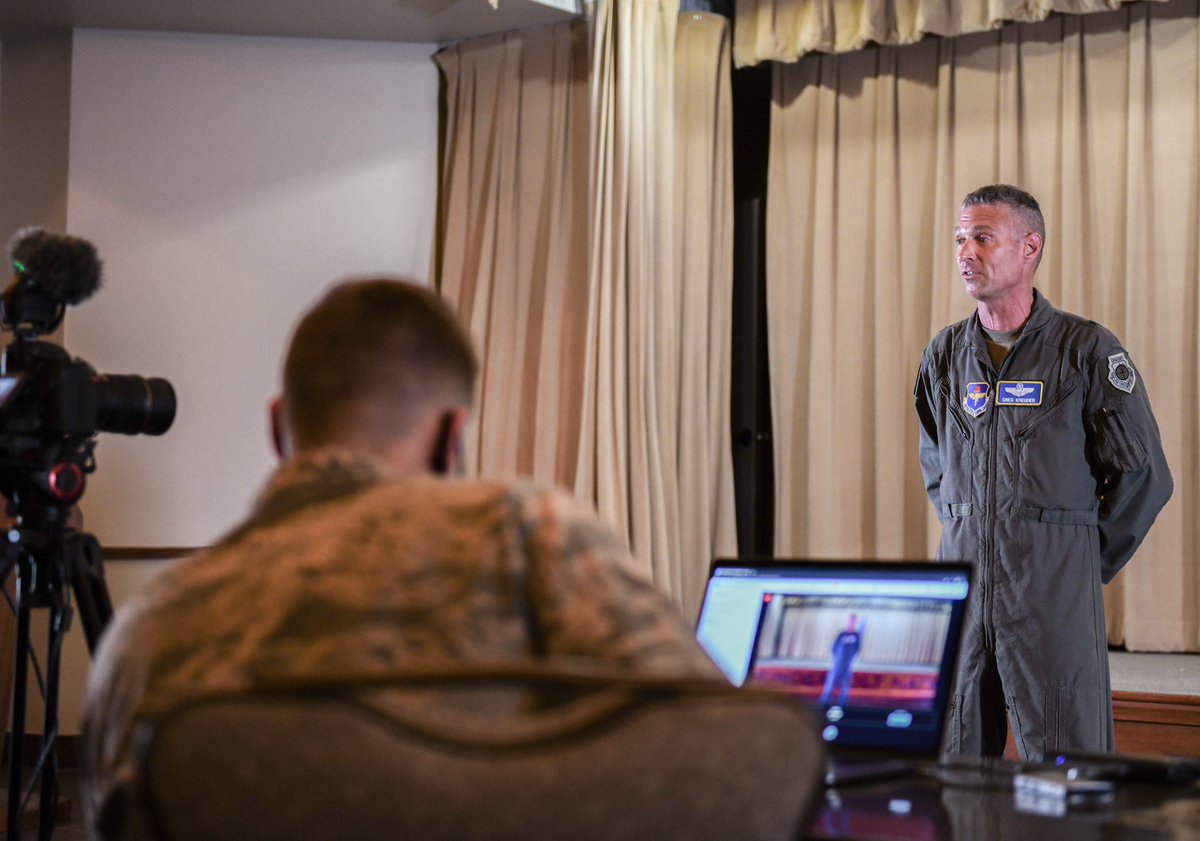 LukeAFB's tweet photo. Town Hall meeting 🗣

Base leadership received community input on Coronavirus Disease 2019 concerns, suicide prevention and mission-essential programs affecting Luke Airmen and their families 

#KeySpouse #MilitarySpouse #TownHall https://t.co/vDw6qbcPEI