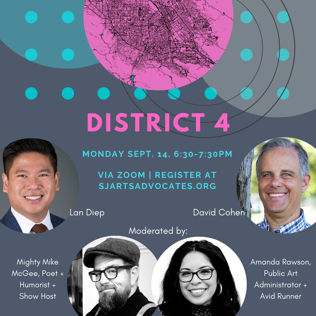 SanJoseArts's tweet photo. SOON. https://t.co/gCilCN33ul #SJD4 #Election2020 #Vote2020 #SanJose #SiliconValley #408Creates https://t.co/rWgY6muyAK