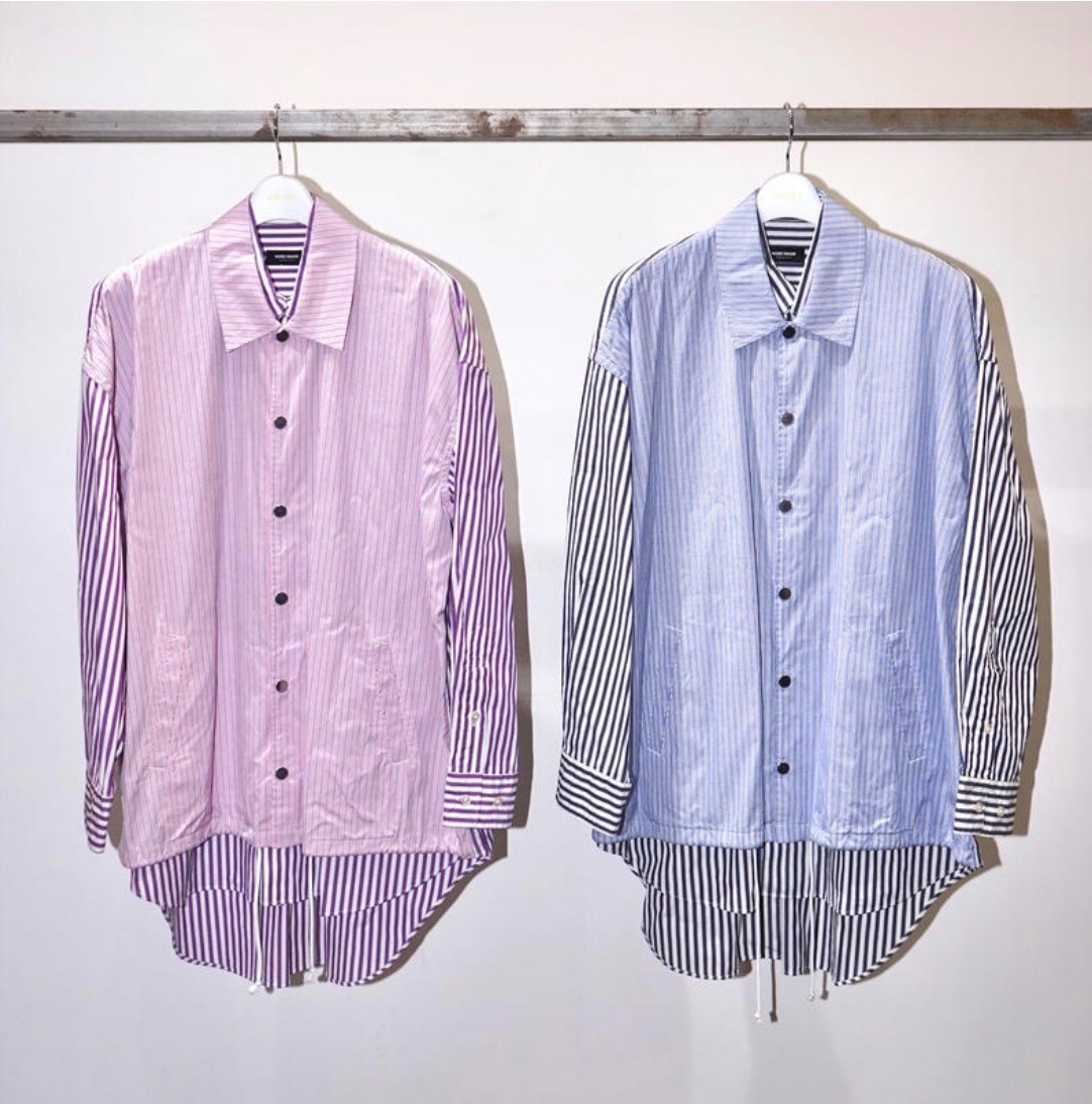 info_ener's tweet photo. こちらのシャツ、ブルー完売！
残りパープル1点となりました。

https://t.co/7ypgkFDhS4 https://t.co/dOLozYc1nC
