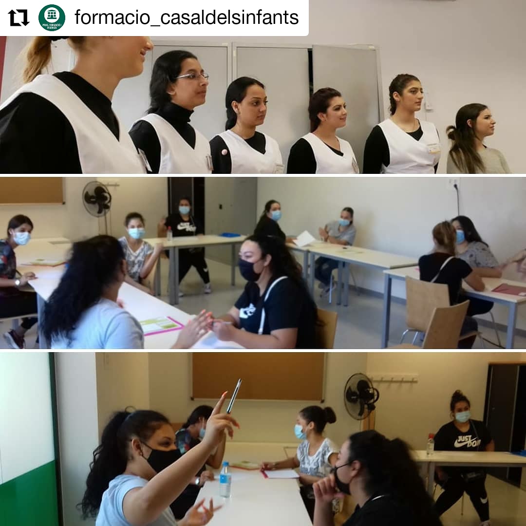formaciocasal's tweet photo. No hi ha pandèmia que pugui aturar a les dones de #laMina. #dDones #Fornicafeteria #formaciócasal #DonesEnMarxa #actitutcasal @formaciocasal @casalinfants https://t.co/B3gKABHCz7