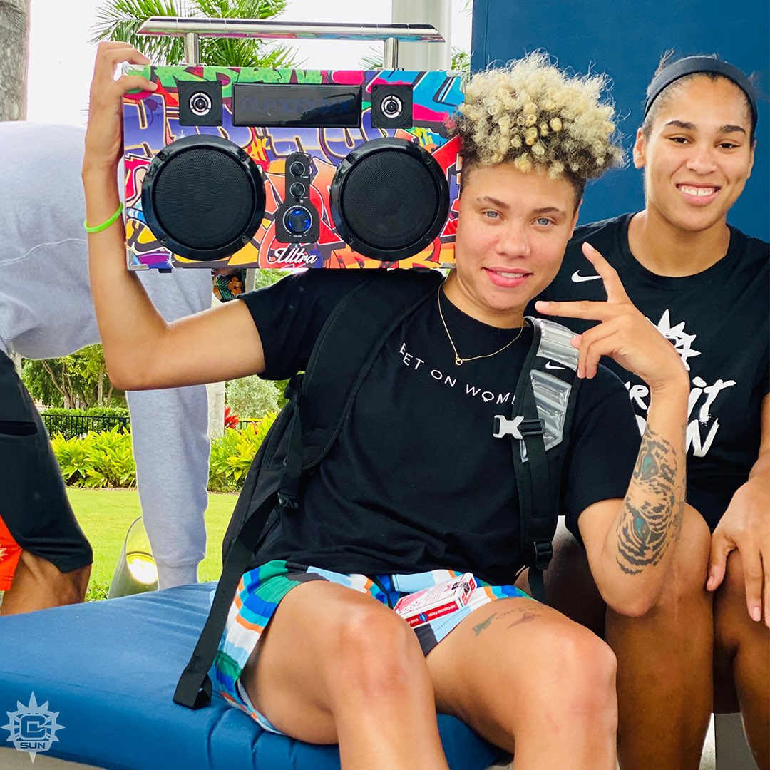 What to watch for from the  #ConnecticutSun Links:Bonner:  https://twitter.com/CBSSportsWNBA/status/1303119312736182275?s=20Biking (caught by  @gabe_ibrahim):  https://twitter.com/gabe_ibrahim/status/1295869348607930369?s=20Vibes:  https://twitter.com/ConnecticutSun/status/1296884539005063168?s=20;BIG VIBES (caught by  @wubble_tea):  https://twitter.com/wubble_tea/status/1293970022591688705?s=20;