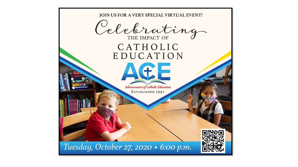 Our virtual ACE fundraiser is Tuesday, October 27th at 6:00pm! For those looking to donate or for additional information, go to our website. We hope you will join us!

dioceseofnashville.com/ace