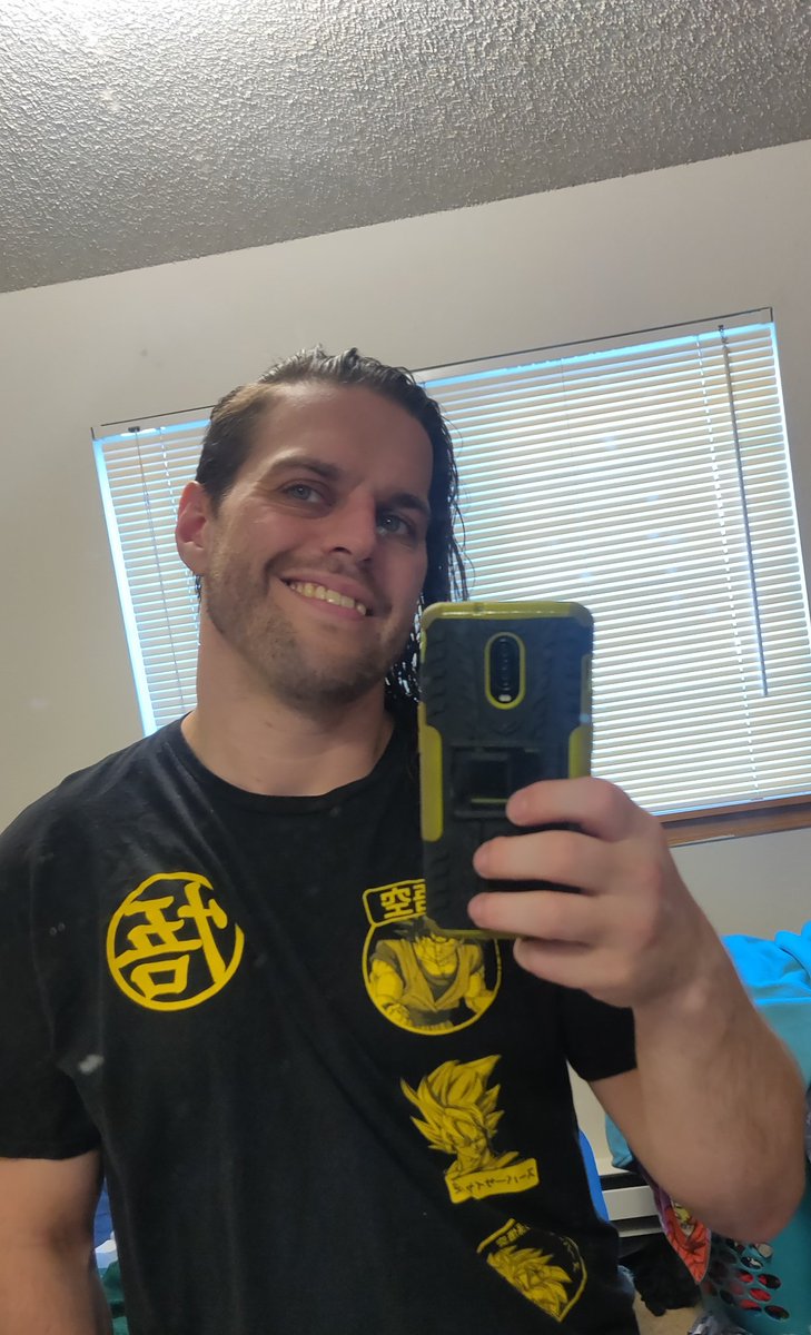 Dynamic1RookK's tweet photo. Was feeling good. I love DBZ shirts. Show me what you got.
#thatsdynamic
#dbz
#goodmood
#smiles https://t.co/ePT53nAAek
