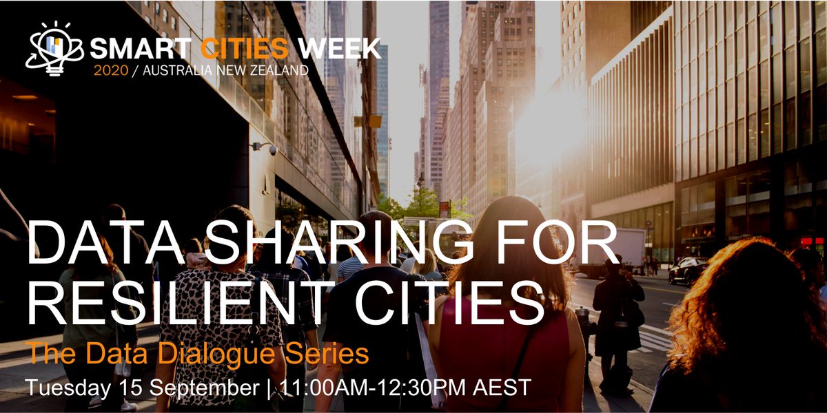 SCW_ANZ's tweet photo. A few more hours until we kick off our September Data Dialogue on "Data sharing for resilient cities.'

11:00am-12:30pm AEST.

You can still register here: https://t.co/9Zedq7x8qN

#smartcities #dataleadership #resilience https://t.co/UwN3g31rnl