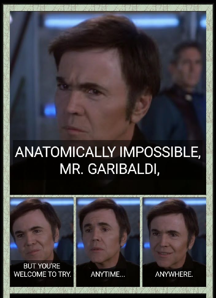 Insilence11's tweet photo. #RandomBabylon5 
#NotQuiteRandom 

#HappyBirthday to Walter Koenig! https://t.co/s9tdmDFknL