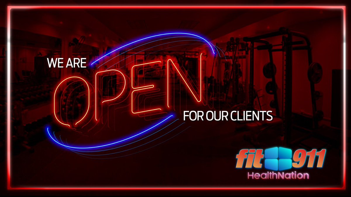 fit911pr's tweet photo. We are Open! https://t.co/Guf8URrlaS
