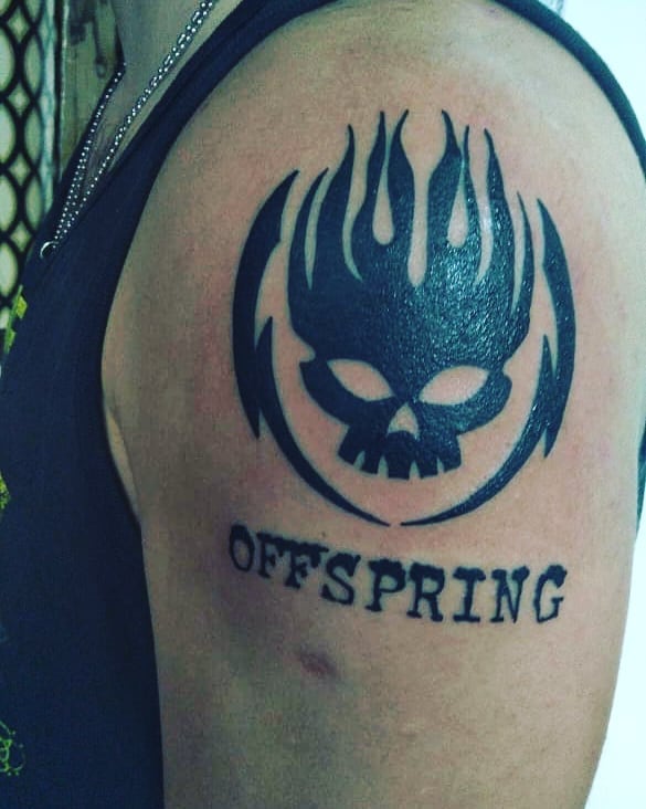 Offspring Skull tattoo