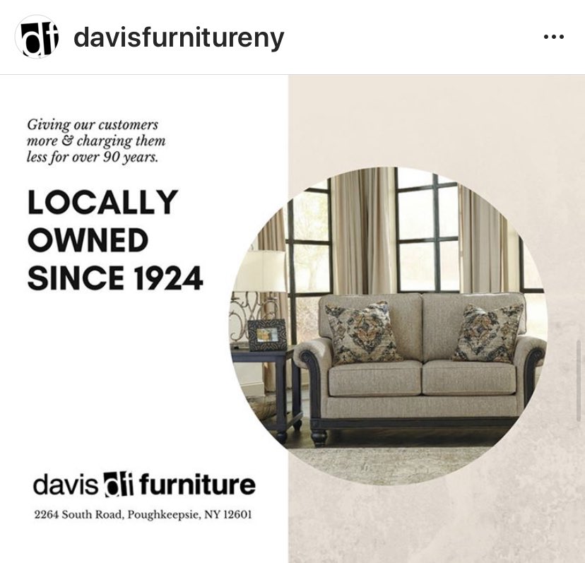 Welcome @davisfurniture1 to the list of amazing stores who offer V&R Naturals products. Visit John and his team and you will be impressed.