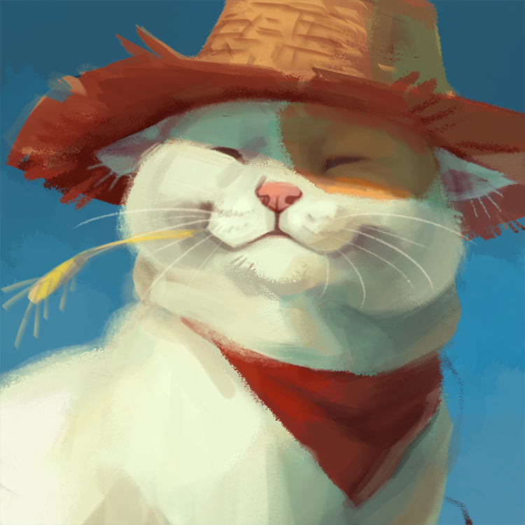 jamzenn's tweet photo. Mentally I'm a cowboy-cat looking over my crops https://t.co/oshuqRyTm5