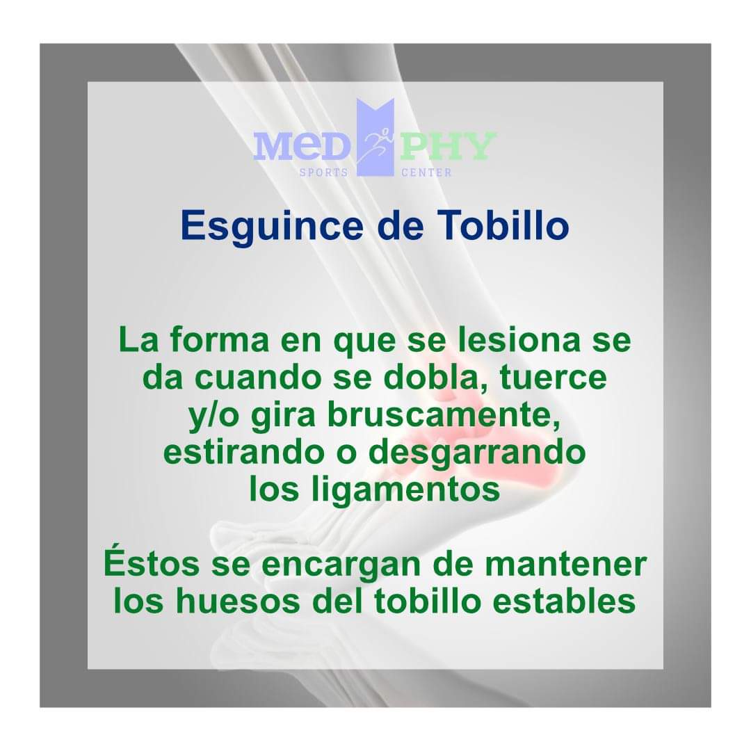 MedPhySport's tweet photo. Esguince de Tobillo
El mecanismo de lesión se da cuando nuestro tobillo realiza un movimiento forzado, como doblarse, o girar estando estable en el piso. 

#yosoymedphy #atletamedphy #fisioterapia #fisioterapiadeportiva #prevencion #tobillo #deporte #esguince #esguincedetobillo https://t.co/J5e8EYqxh4
