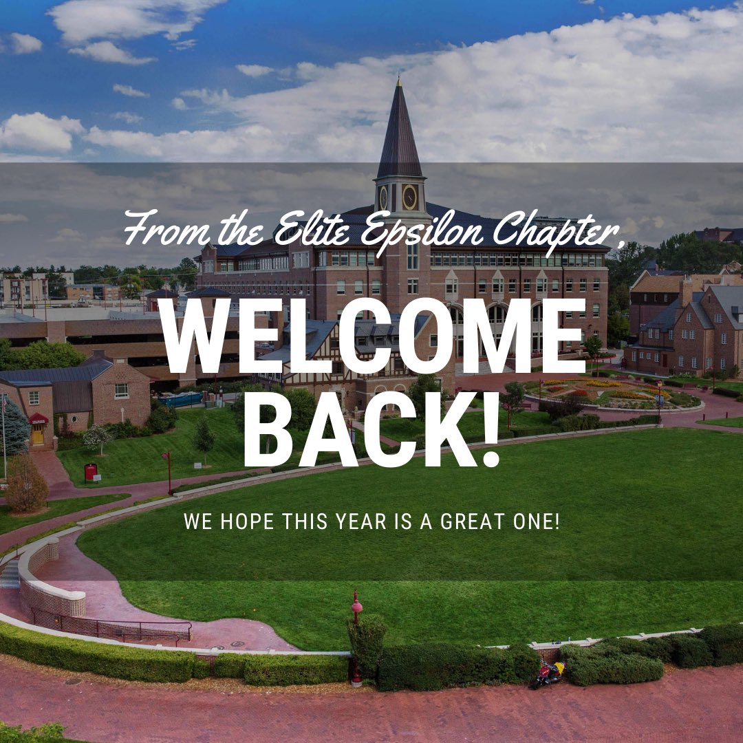 The sisters of the Elite Epsilon Chapter wish a every happy first day of classes! We hope you all are off to an amazing start and that you are all staying safe! 

Let’s make this year Golden ✨