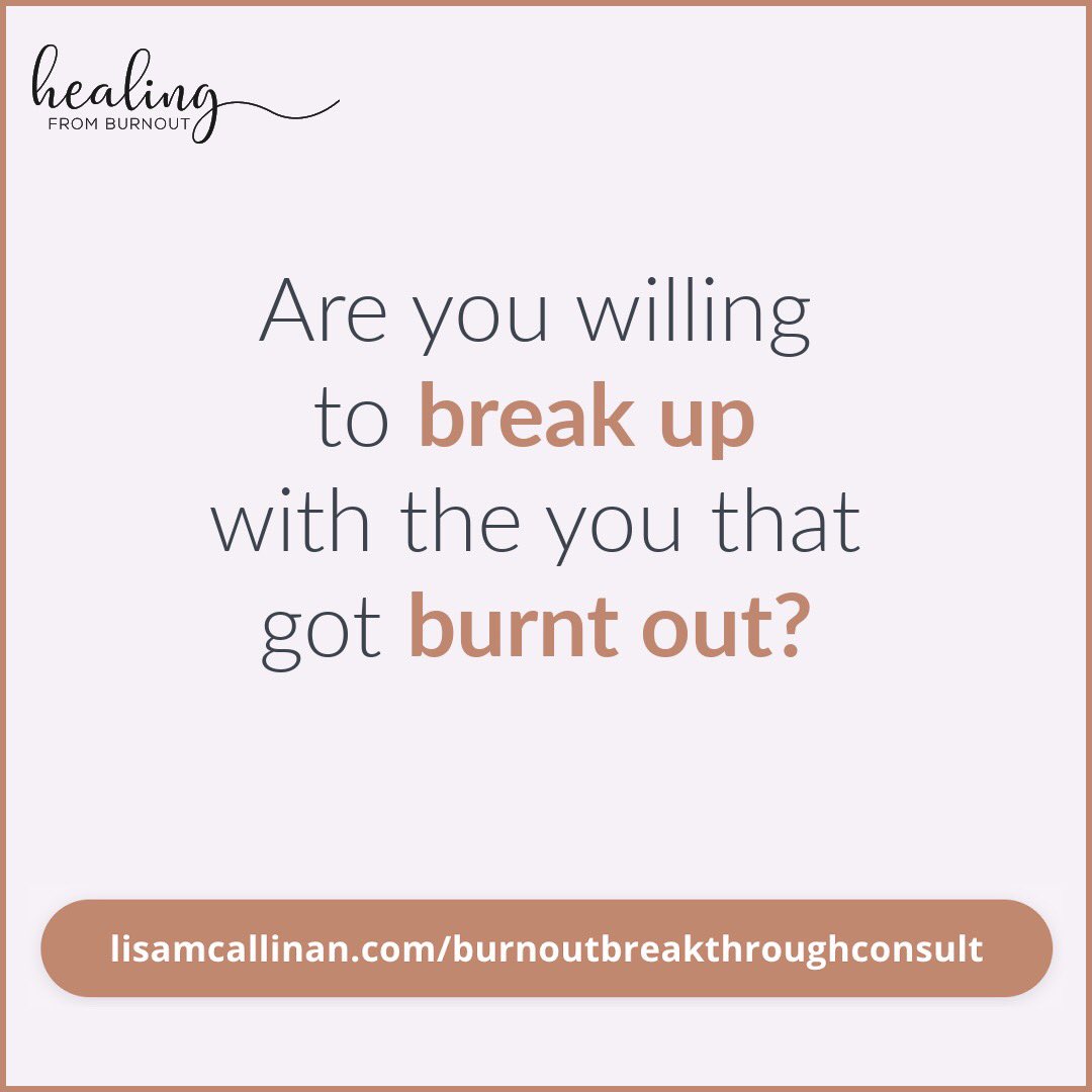 HealFromBurnout's tweet photo. Tough question for you. Are you willing to let go of any payoffs for staying burnt out and break up with the you that got burnt out?

#adrenalfatigue #adrenalfatiguerecovery #burnout #burnoutrecovery #burnoutrecoverycoach #lgbtq #lgbtqia #lgbtq🌈 https://t.co/HuTGETO4ex