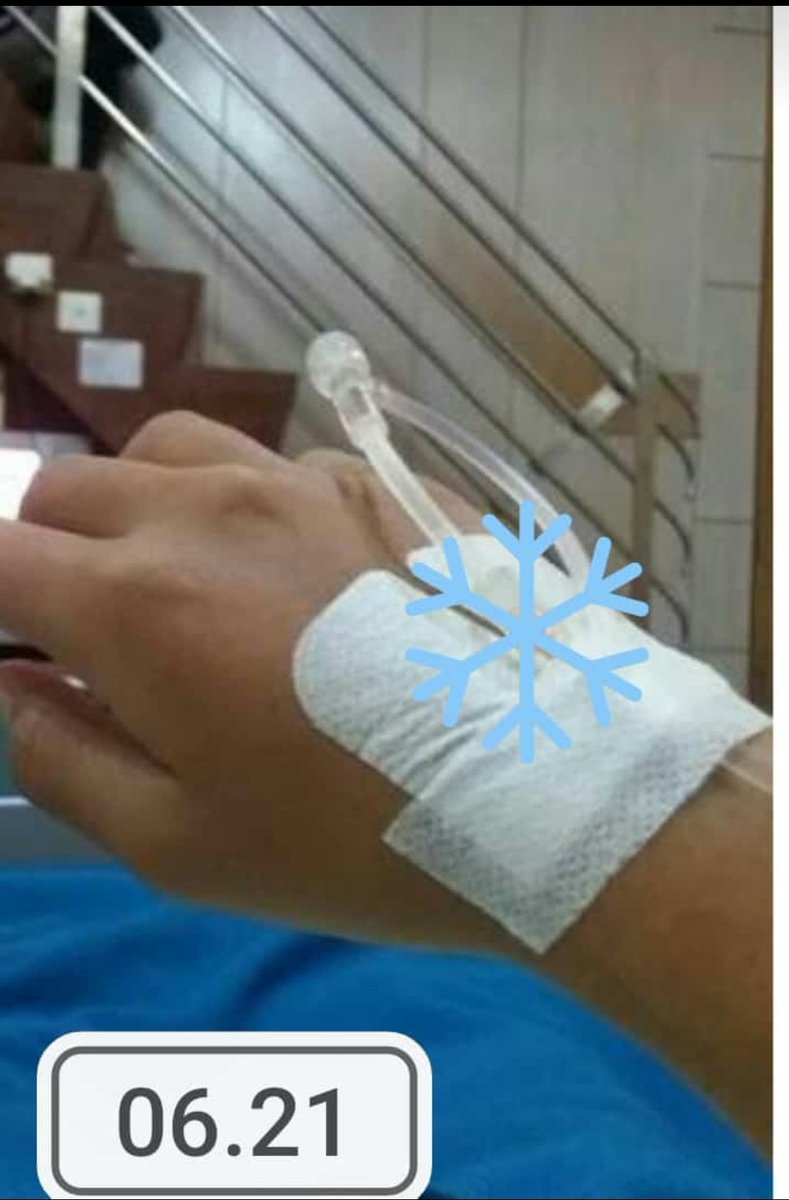 IGD , Anemia &amp; Kekurangan Cairan. Semoga tidak DBD 🙏

Solo mundur dulu ya nunggu hasil Laboratorium . 😭